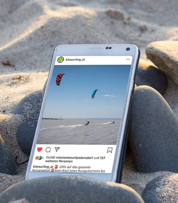 Kitesurfing Titelbild